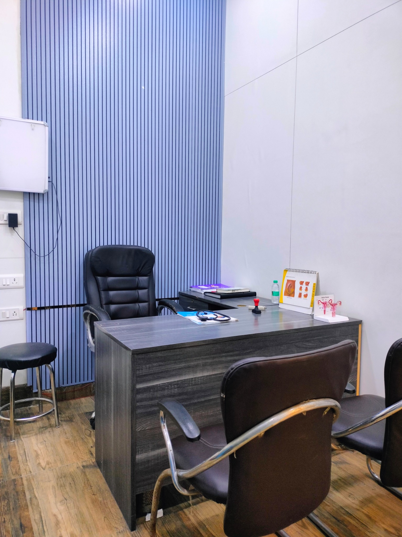 Consultation desk and seating at the clinic